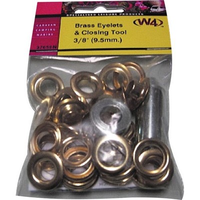 Brass Eyelet Kit (20 Piece)